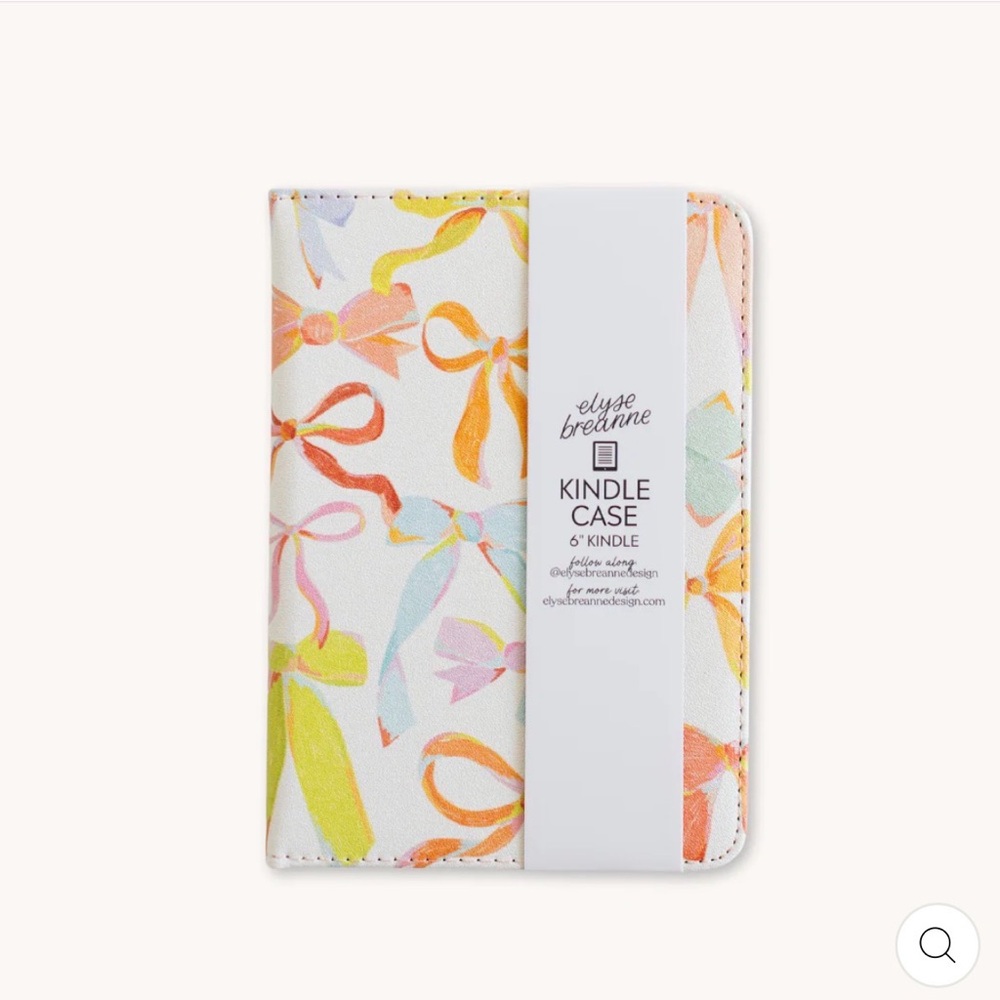 Elyse Breanne Colorful Bow Kindle Case